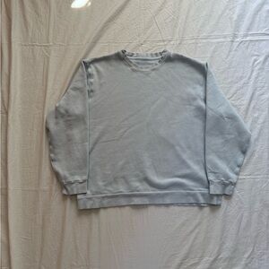 Baby blue Lululemon fleece crewneck pullover sweatshirt Women’s L/XL